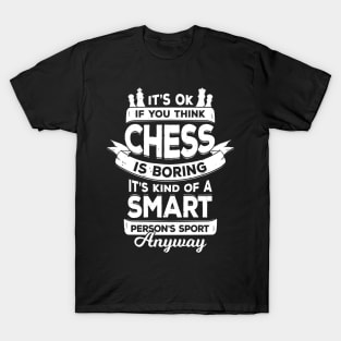 Chess Game Player Gift T-Shirt